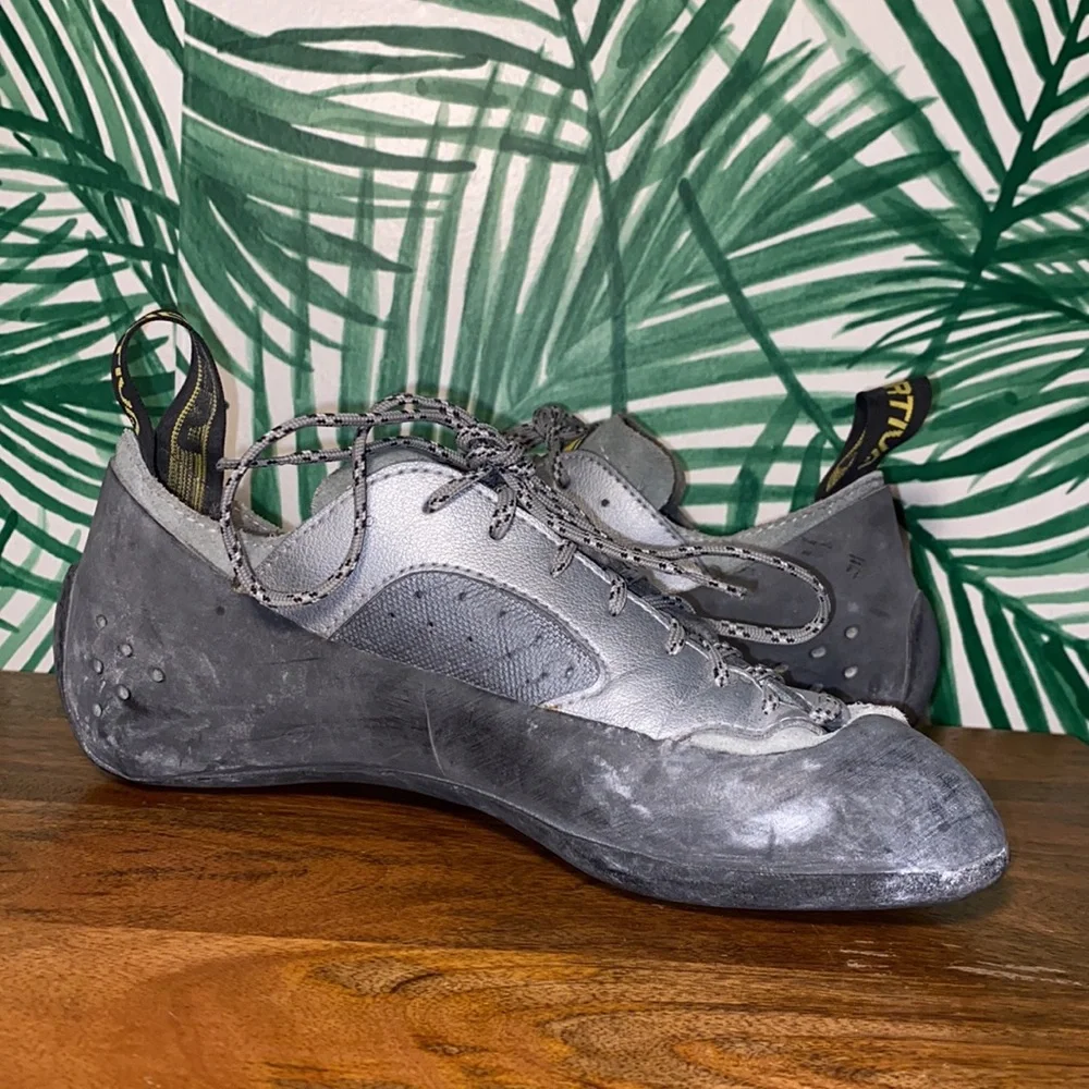 La Sportiva Nago XSedge Gray Rock Climbing Shoes Women’s 8 - Picture 6 of 10